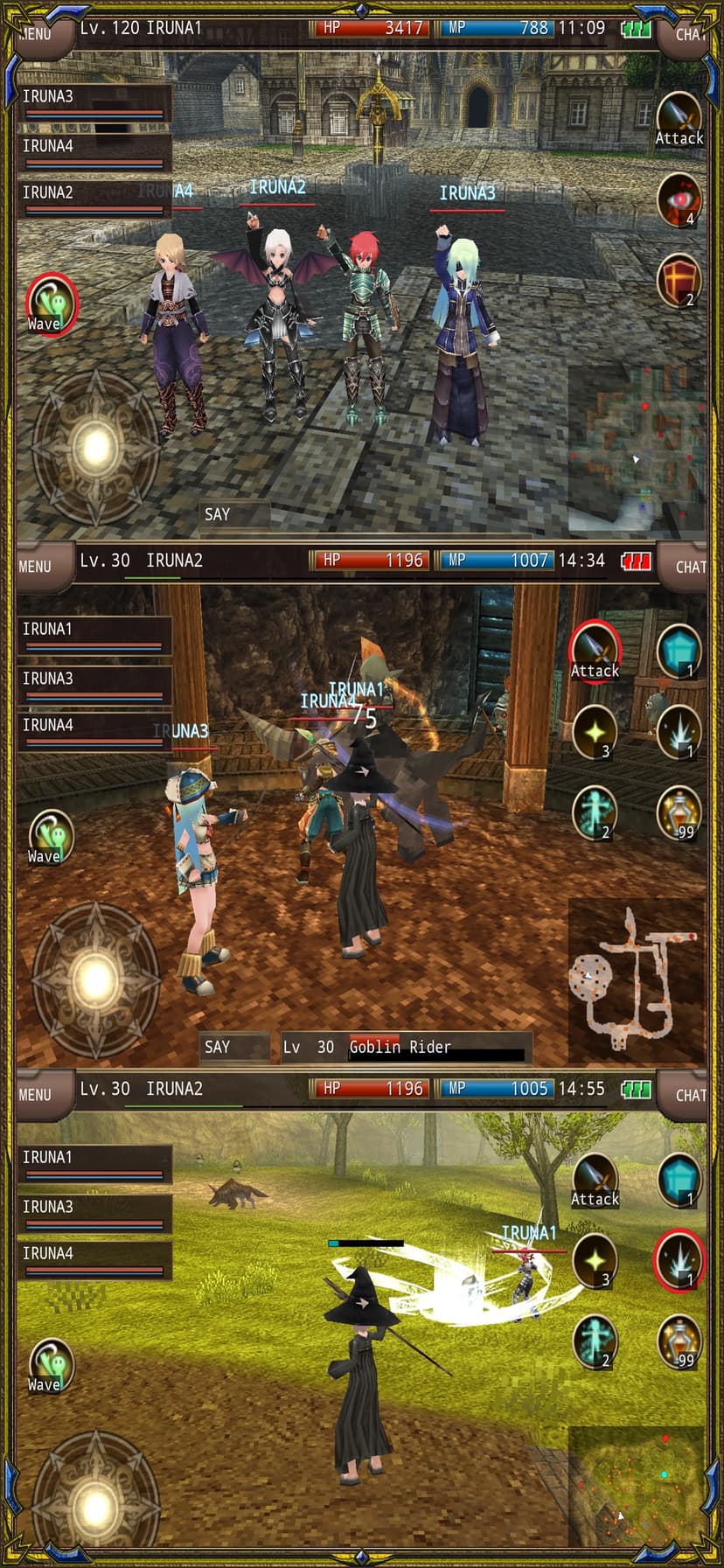 RPG IRUNA Online MMORPG screenshot 5 - screenshot