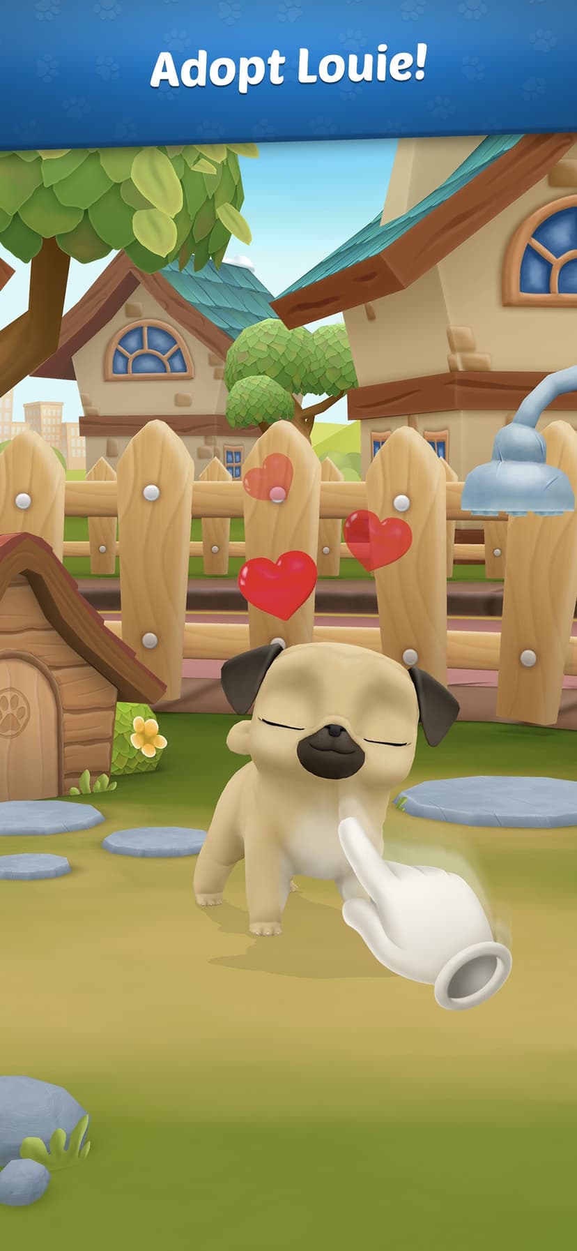 My Virtual Pet Dog: Pug Louie screenshot 1 - screenshot