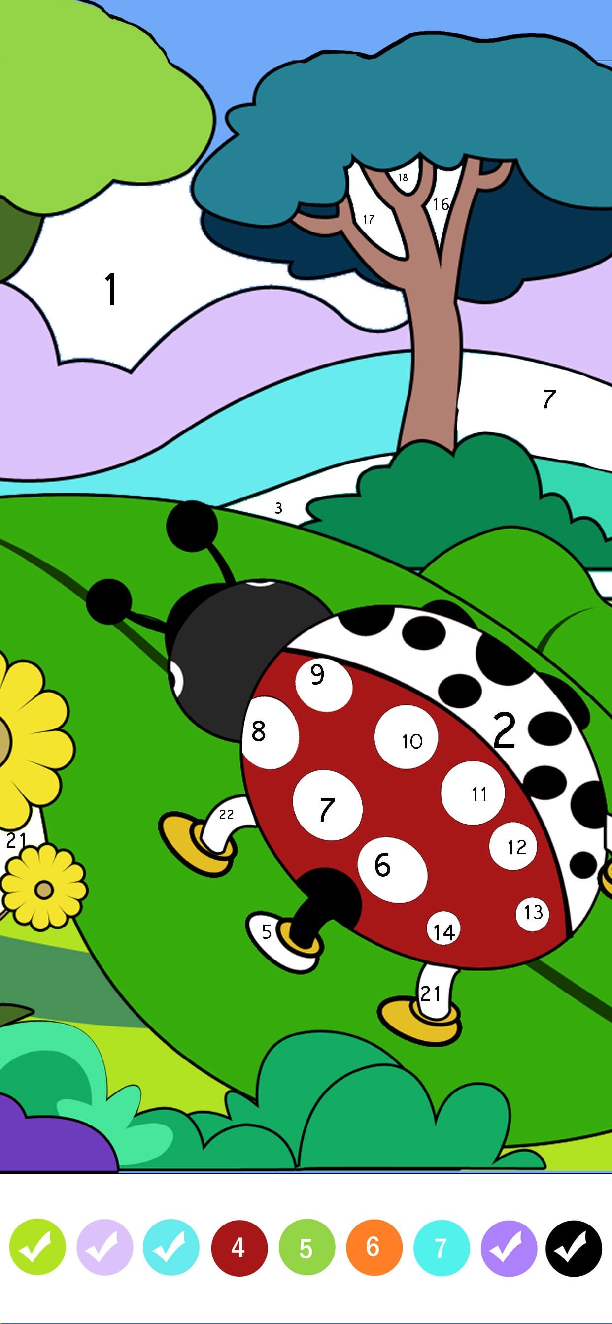 Color Fill - Color by Number screenshot 2 - screenshot