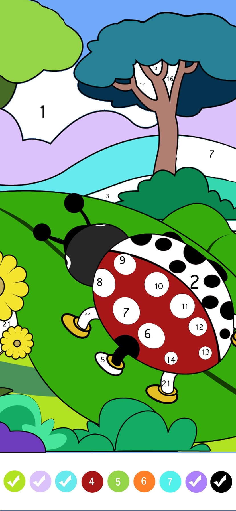 Color Fill - Color by Number screenshot 2 - screenshot