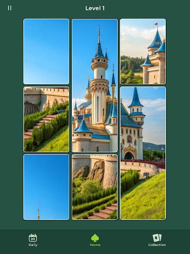 Jigsaw Solitaire: Slide Puzzle screenshot 6 - screenshot