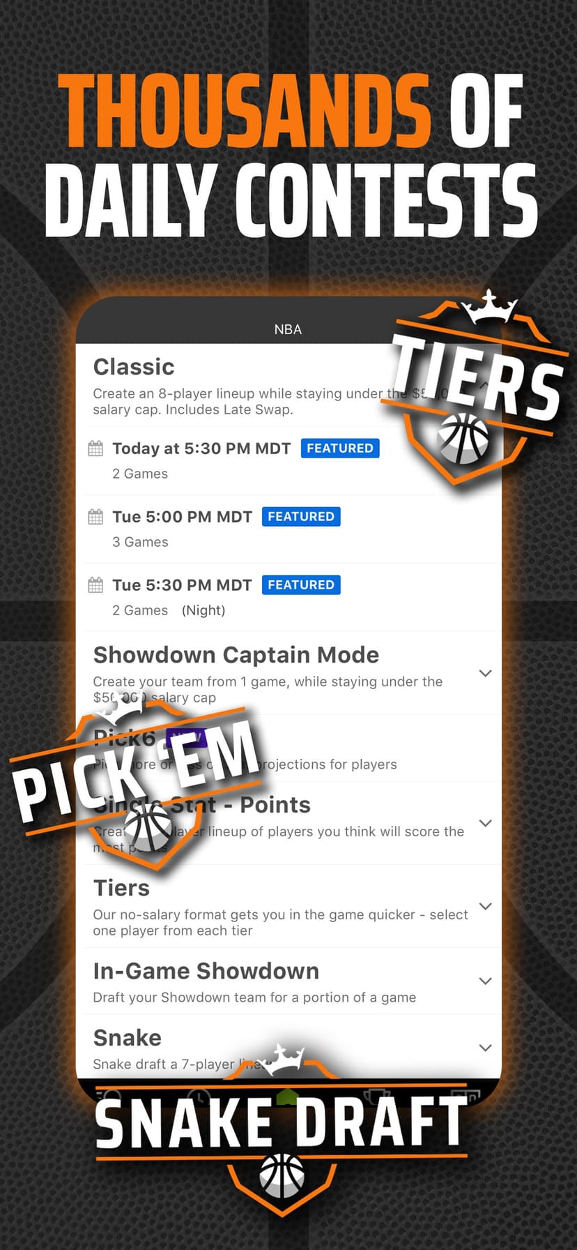 DraftKings Fantasy Sports screenshot 4 - screenshot