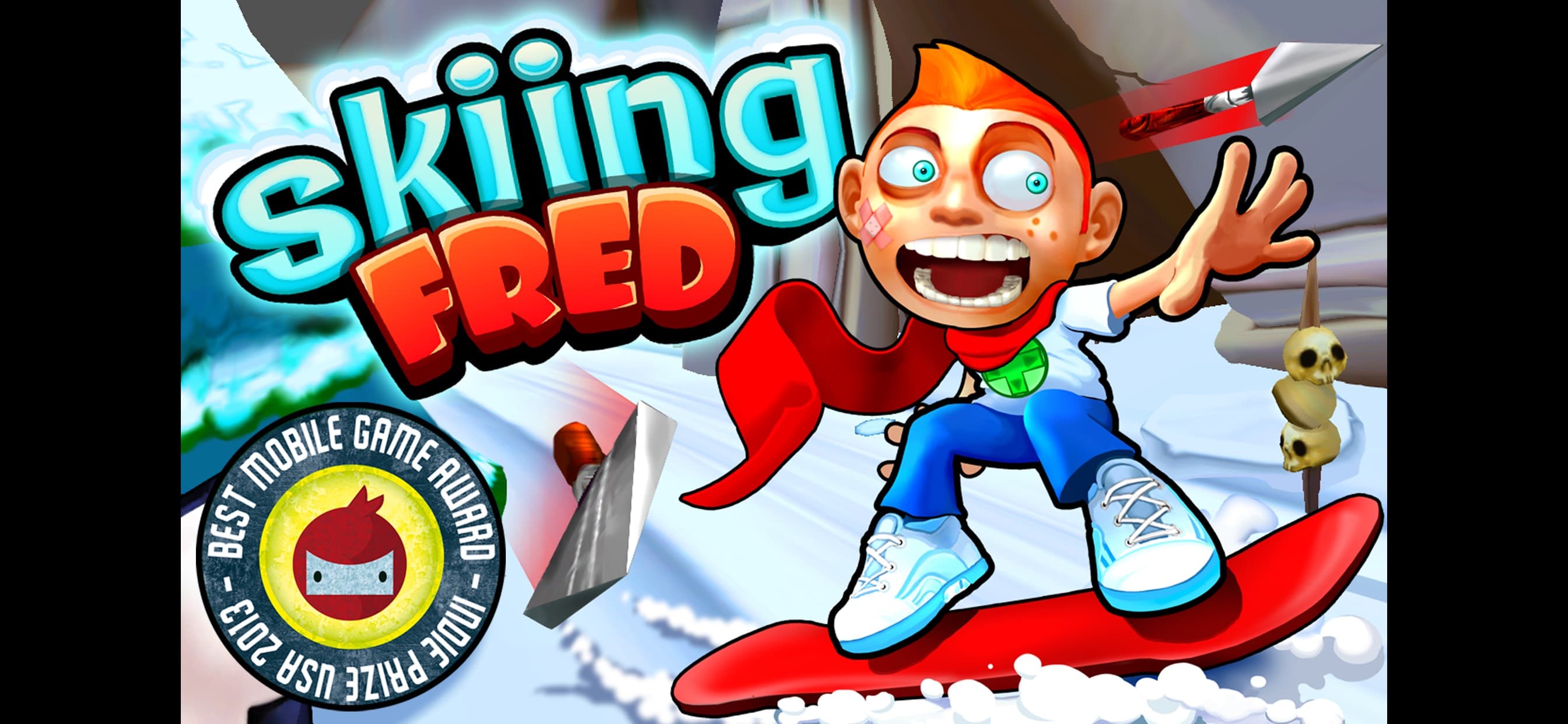 Skiing Fred screenshot 1 - screenshot