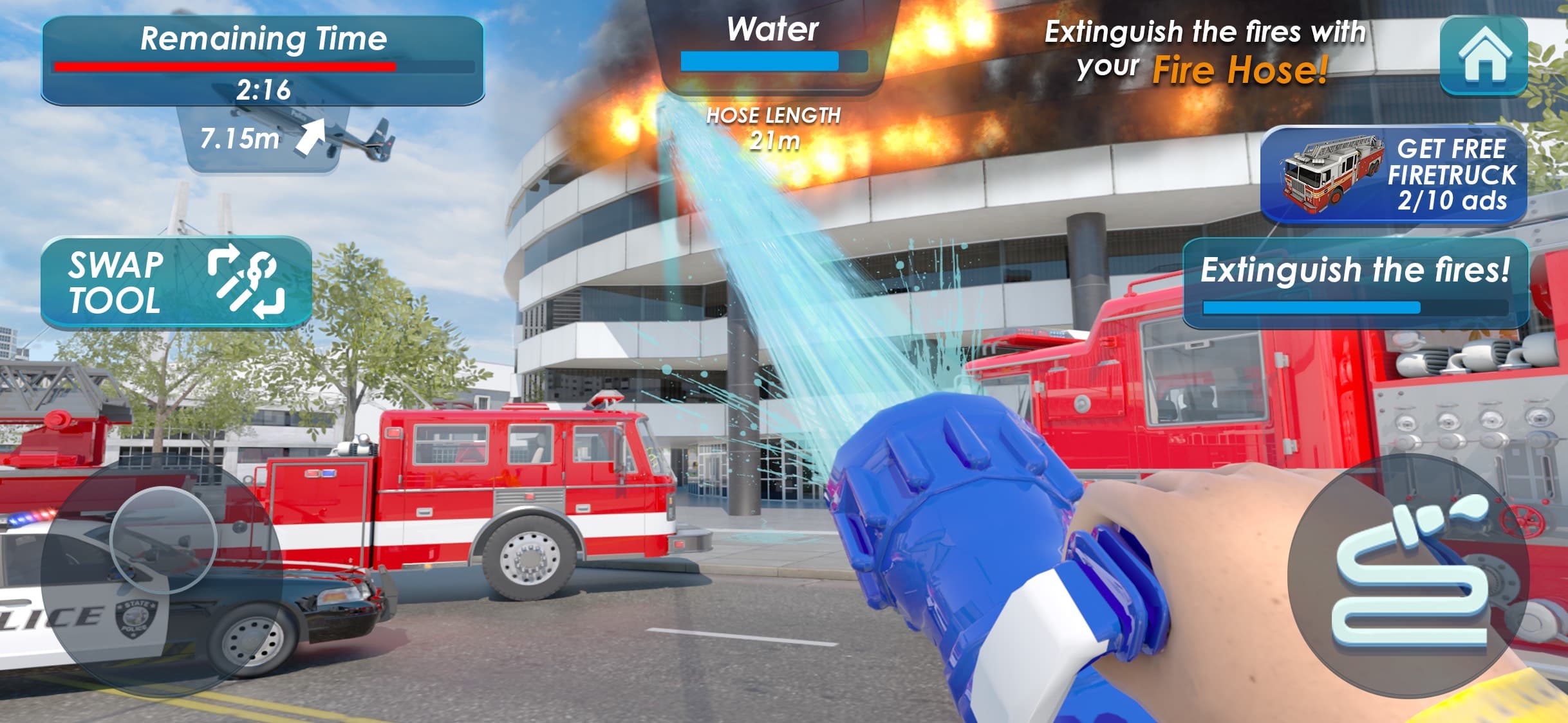 Fire Truck Game 911 Emergency screenshot 2 - screenshot