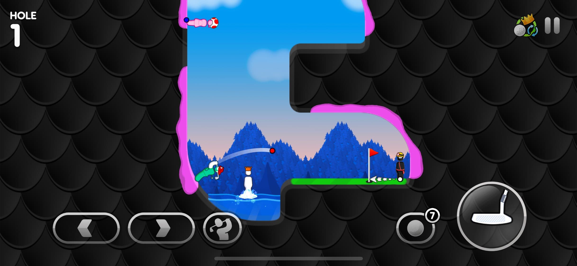 Super Stickman Golf 3 screenshot 4 - screenshot