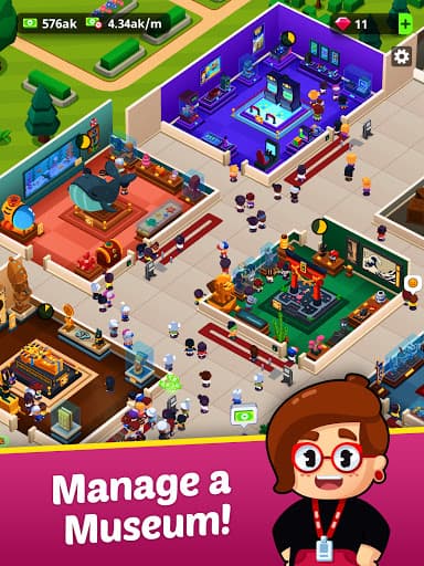 Idle Museum Tycoon: Art Empire screenshot 18 - screenshot