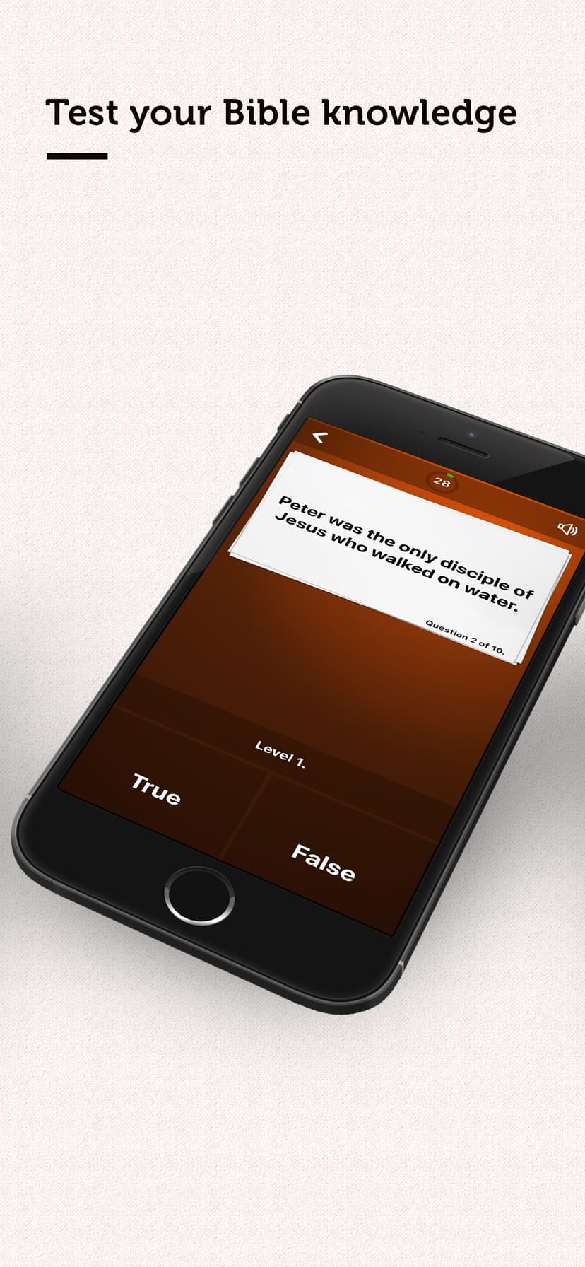 True or False? - Bible Quiz screenshot 3 - screenshot