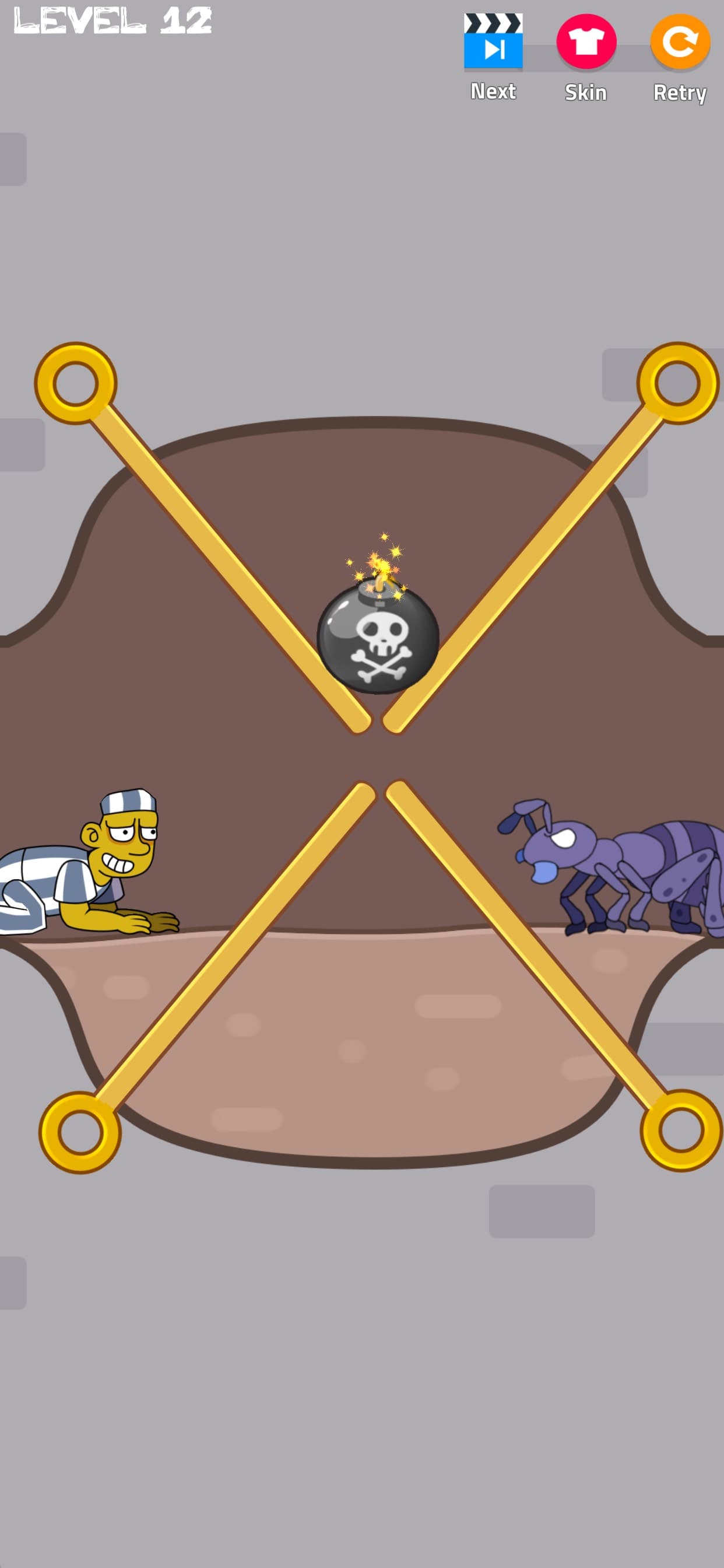 Prison Escape: Pull Pin Puzzle screenshot 1 - screenshot