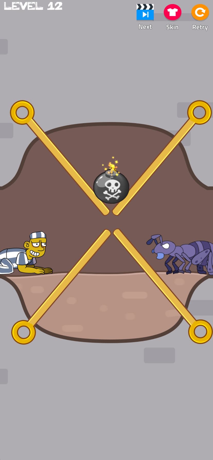 Prison Escape: Pull Pin Puzzle screenshot 1 - screenshot