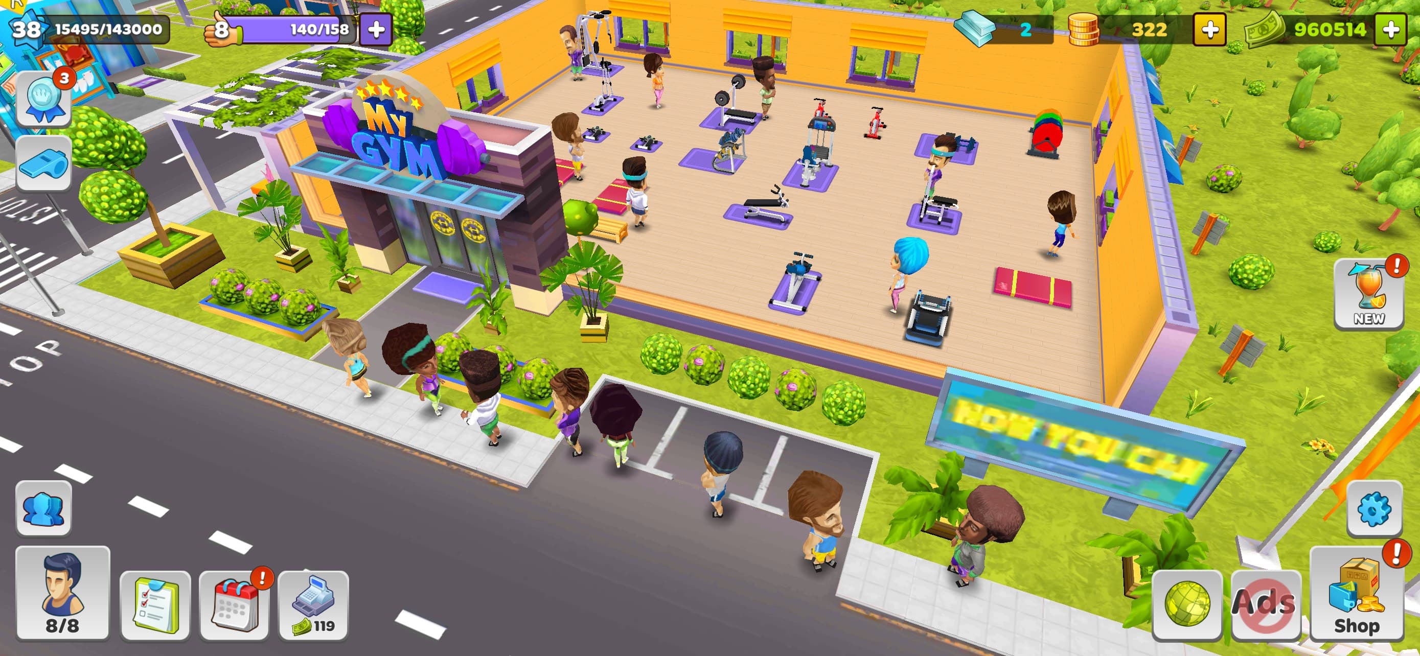 My Gym: Fitness Studio Manager screenshot 1 - screenshot