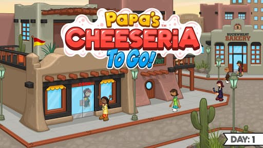 Papa's Cheeseria To Go! screenshot 1 - screenshot