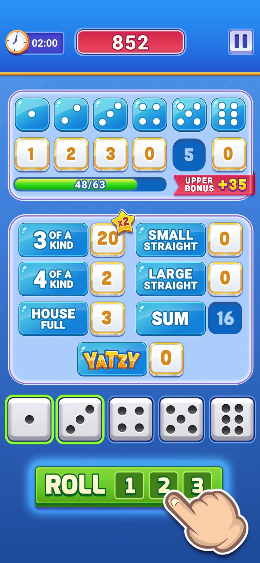 Yatzy Clash - Win Real Cash screenshot 1 - screenshot