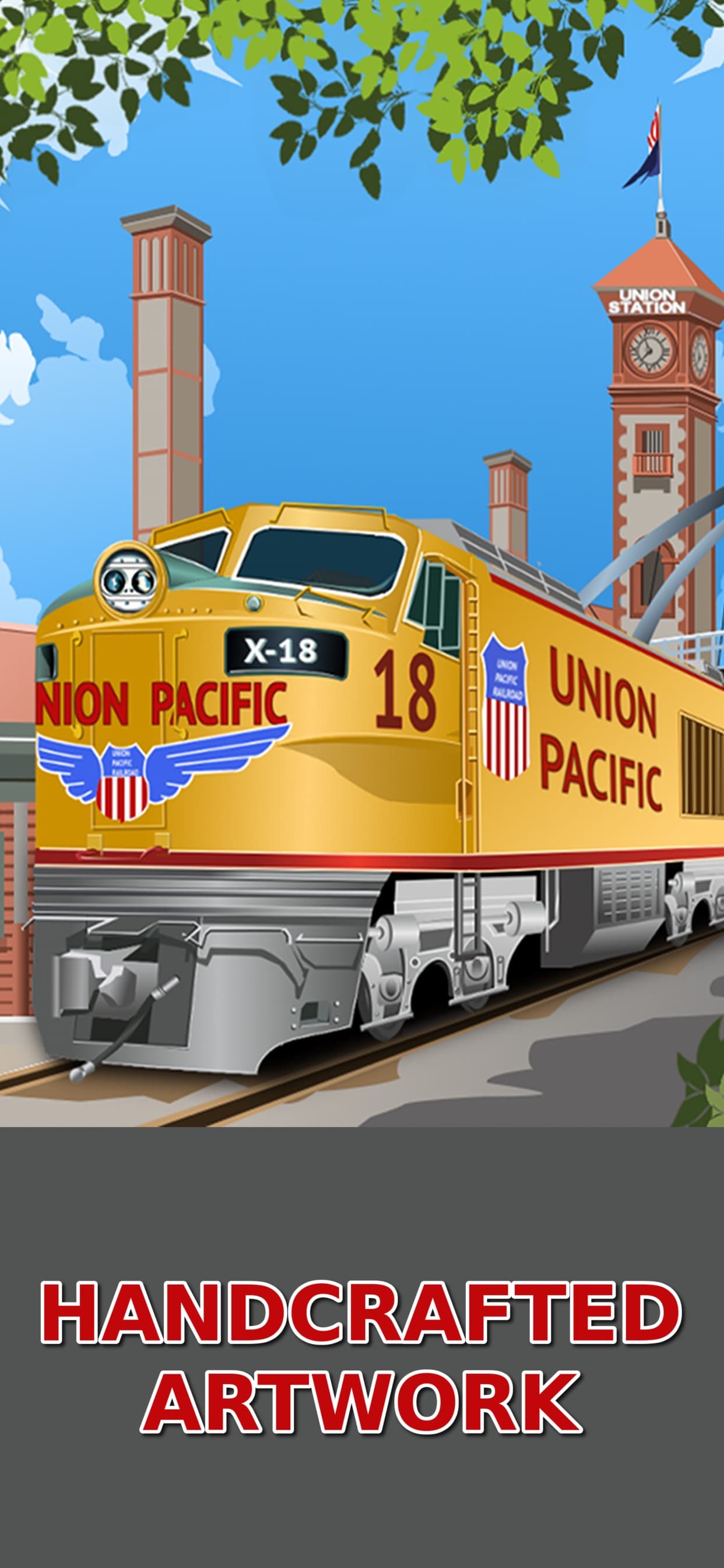 Train Jigsaw Puzzles for Kids screenshot 2 - screenshot