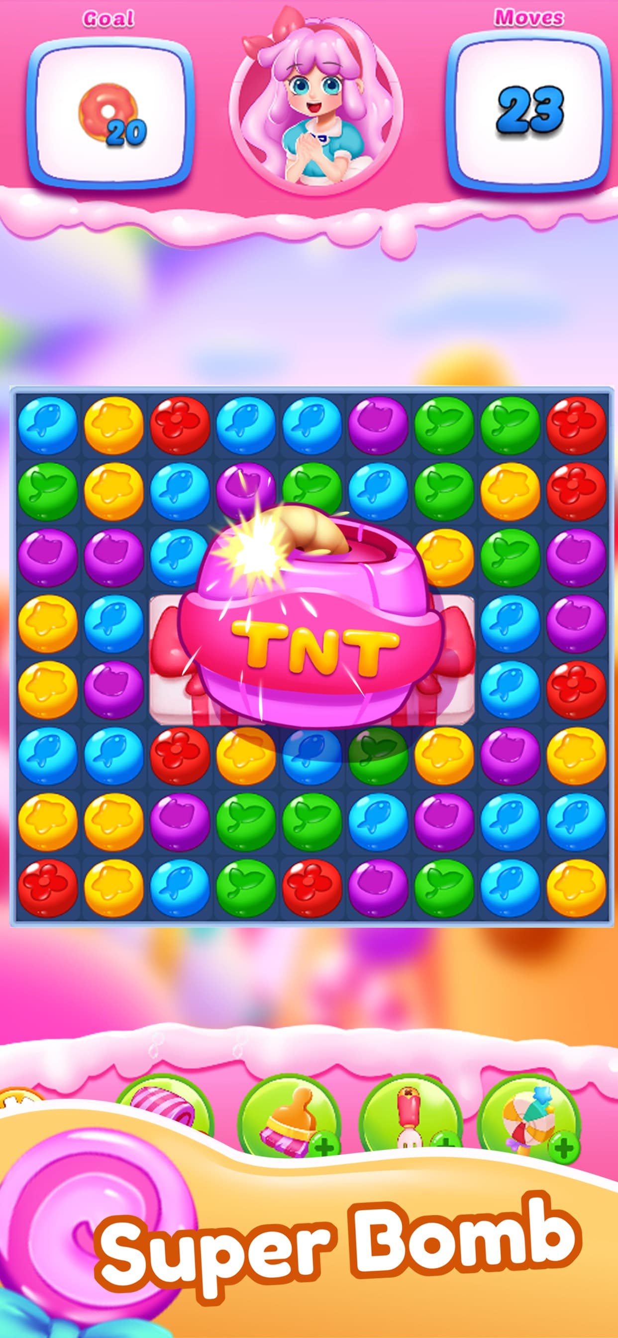 Candy Sweet Legends Match 3 screenshot 3 - screenshot