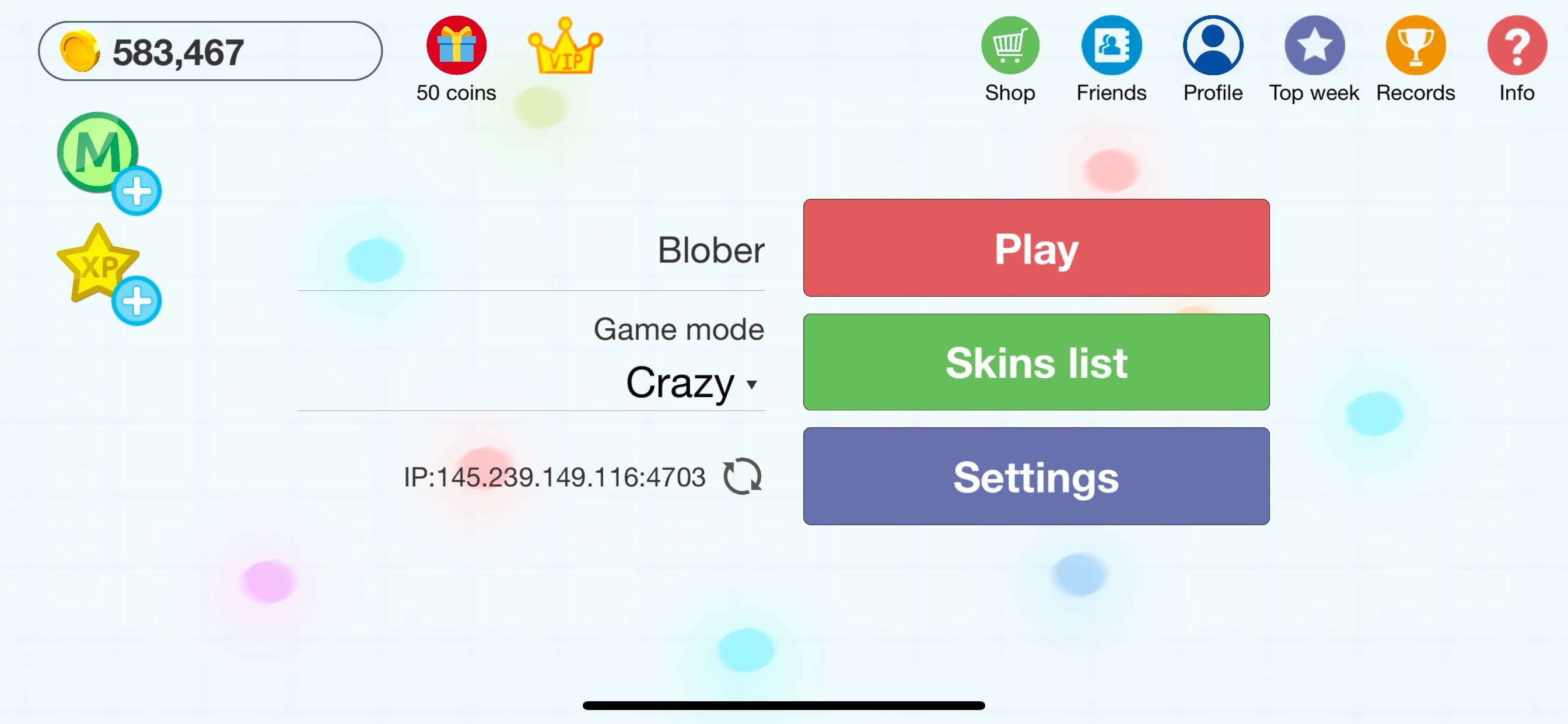 Blob io - Throw & split cells screenshot 7 - screenshot