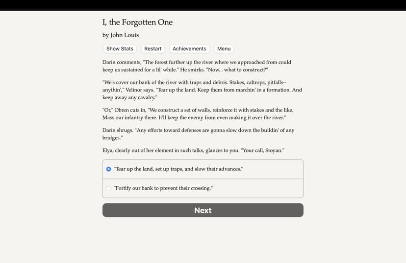 Null - screenshot