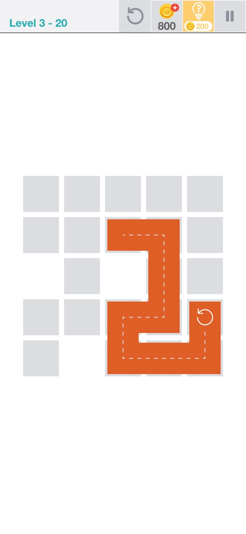 Fill one-line puzzle game screenshot 2 - screenshot