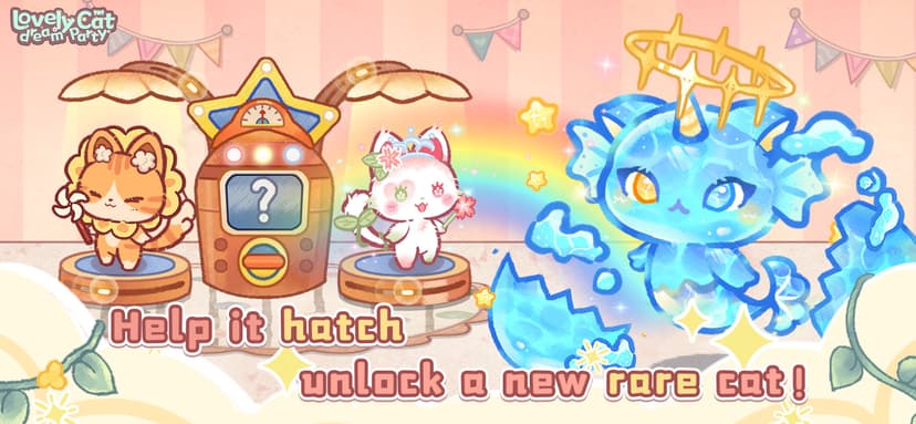 Lovely cat dream party screenshot 2 - screenshot