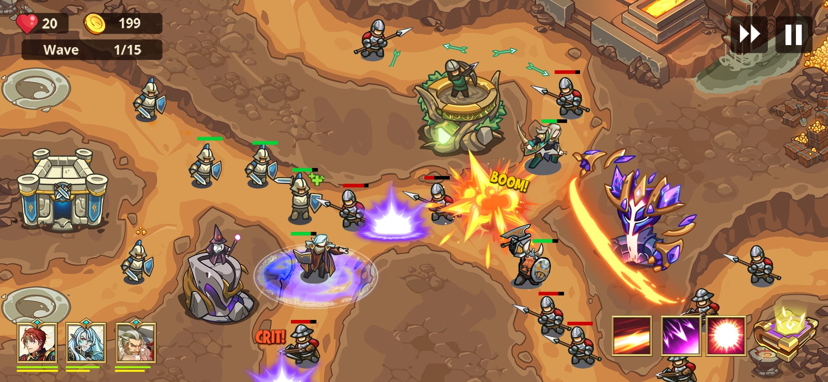 Kingdom War: Tower Defense TD screenshot 5 - screenshot