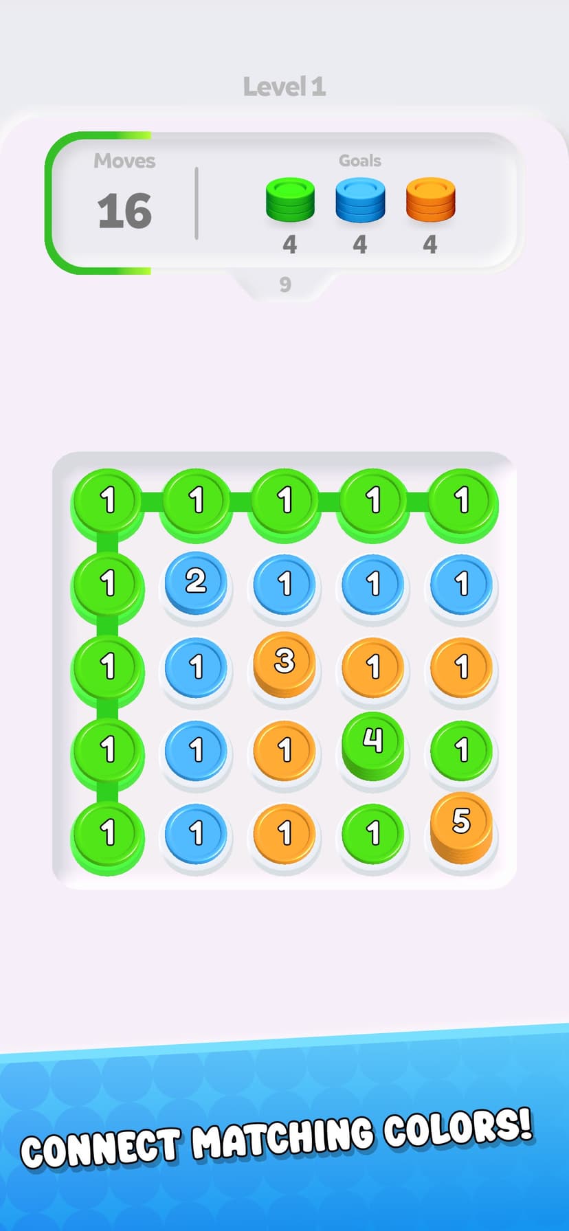 Stack 'em Up! Connect Puzzle screenshot 1 - screenshot