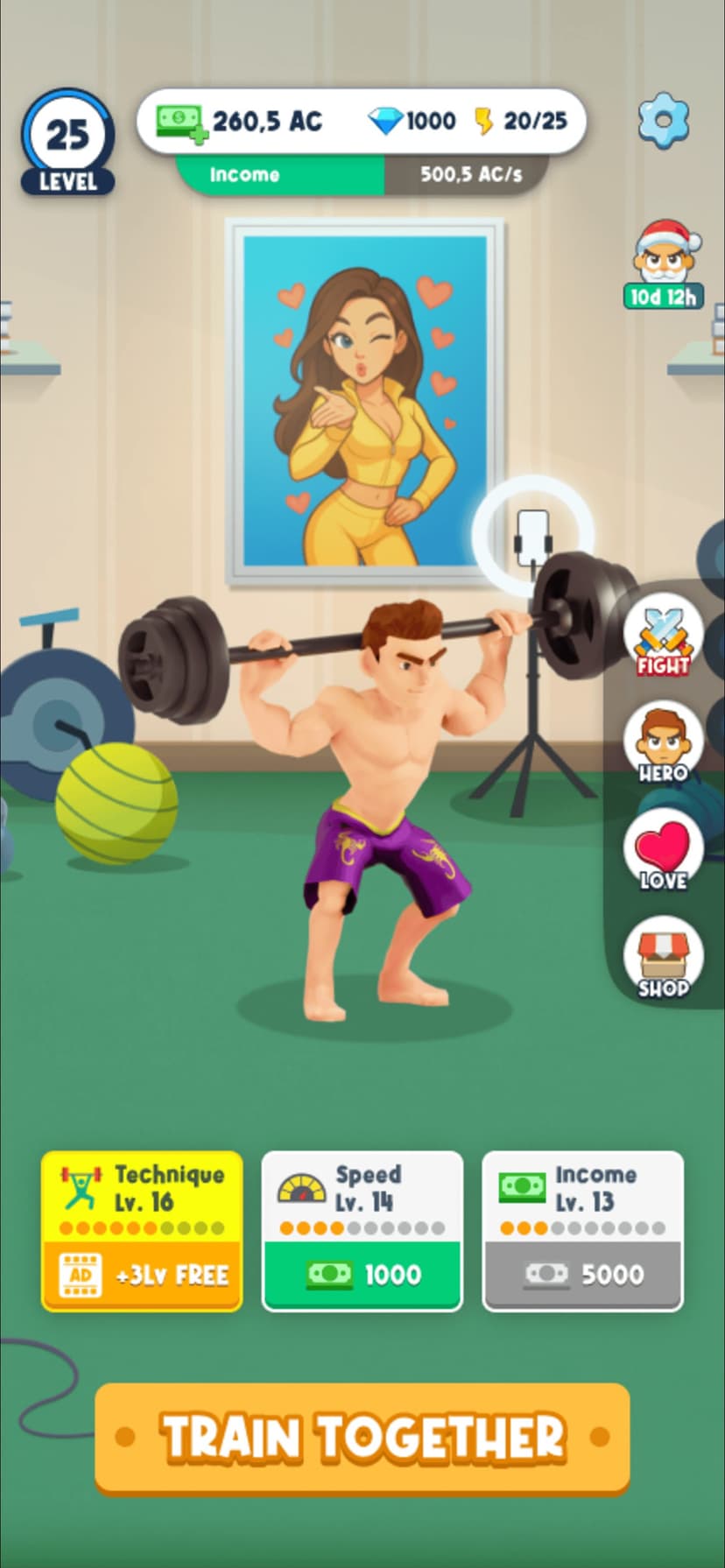 Idle Workout Master: Boxbun screenshot 7 - screenshot
