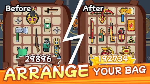Bag Merge : Zombie Battle screenshot 2 - screenshot