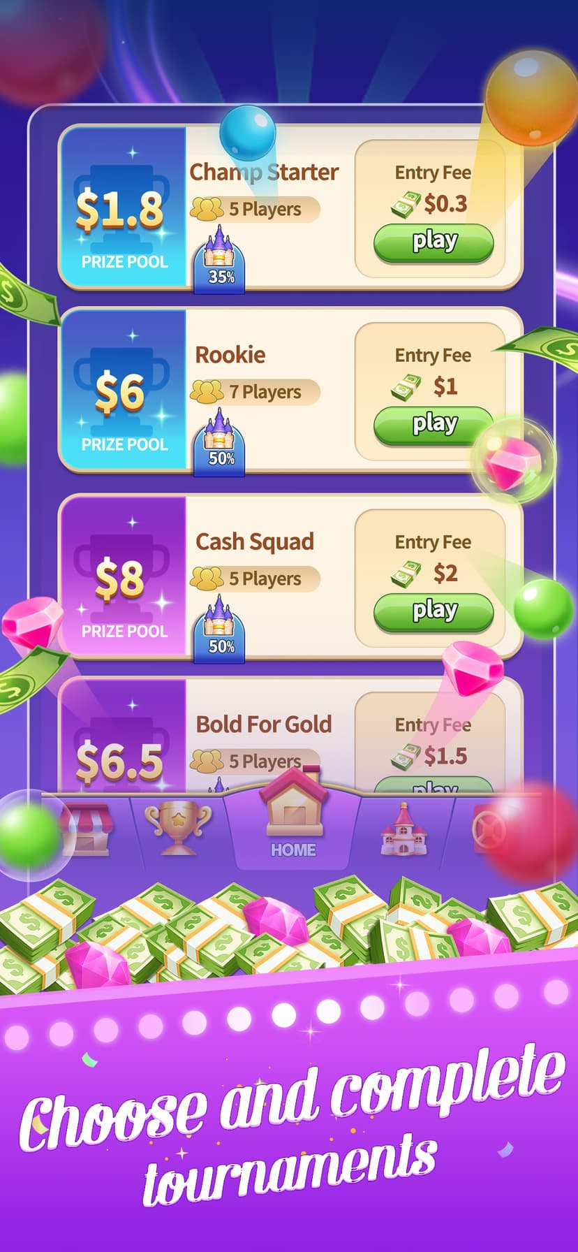 Bubble Treasure: Win Real Cash screenshot 2 - screenshot