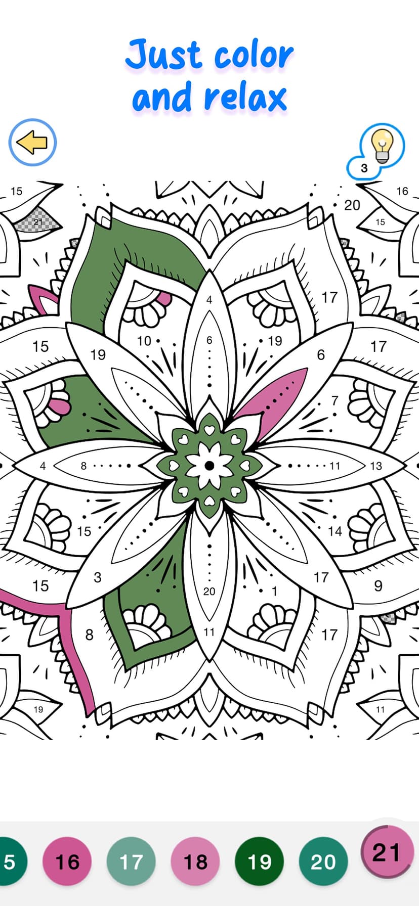 Happy Canvas: Color by Number screenshot 1 - screenshot