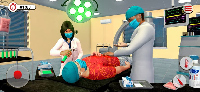 Dream Hospital Game Doctor Sim screenshot 1 - screenshot