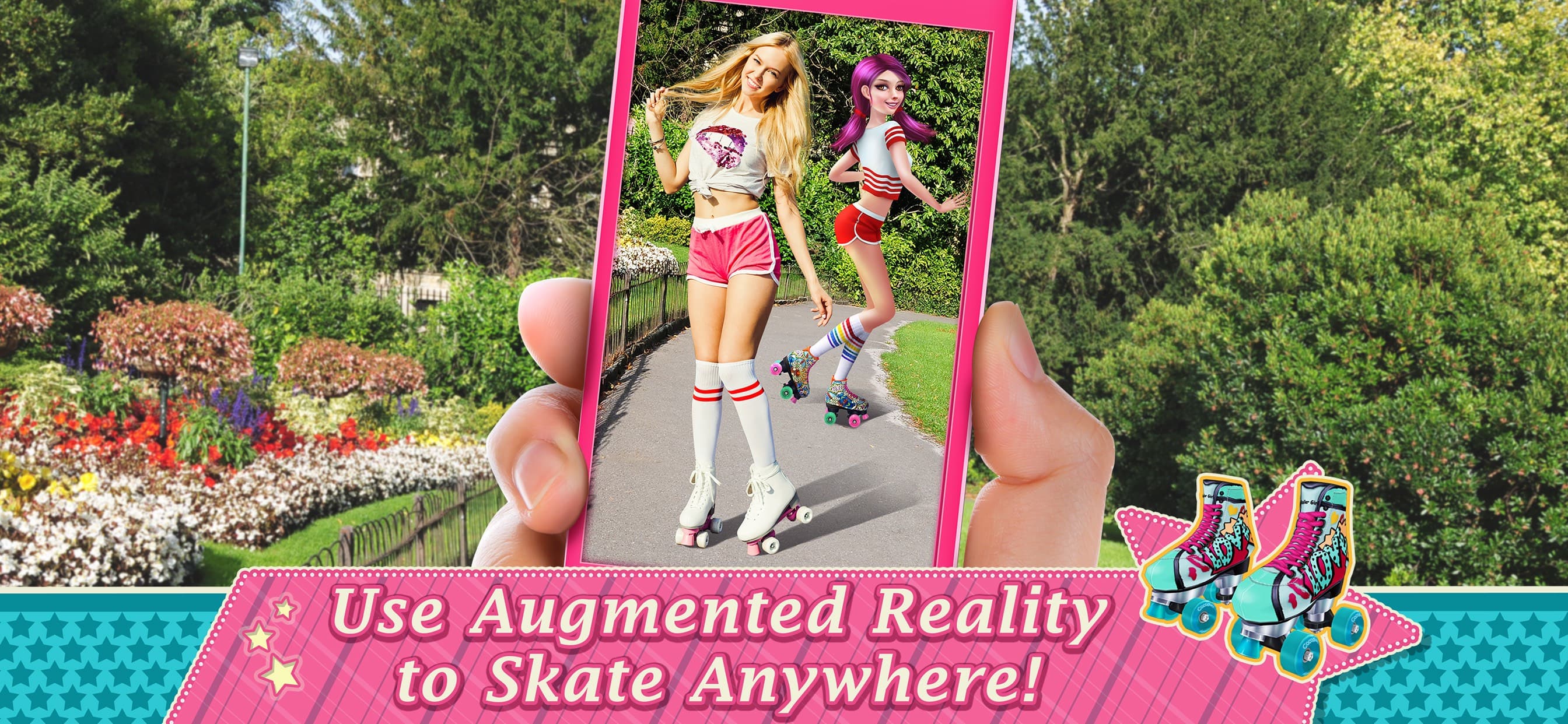 Roller Skating Girls screenshot 2 - screenshot