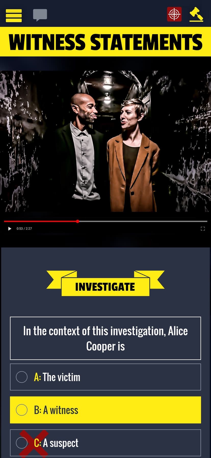French Crime Detective Game screenshot 1 - screenshot