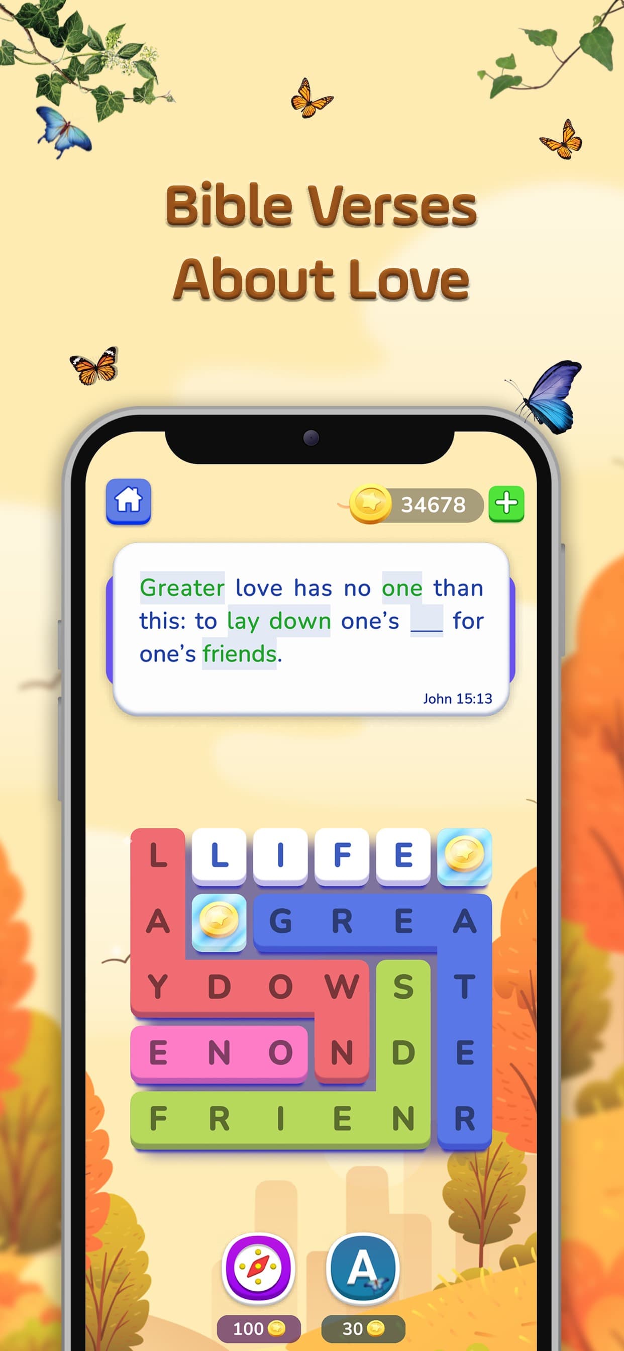 Bible Crossword Games screenshot 2 - screenshot