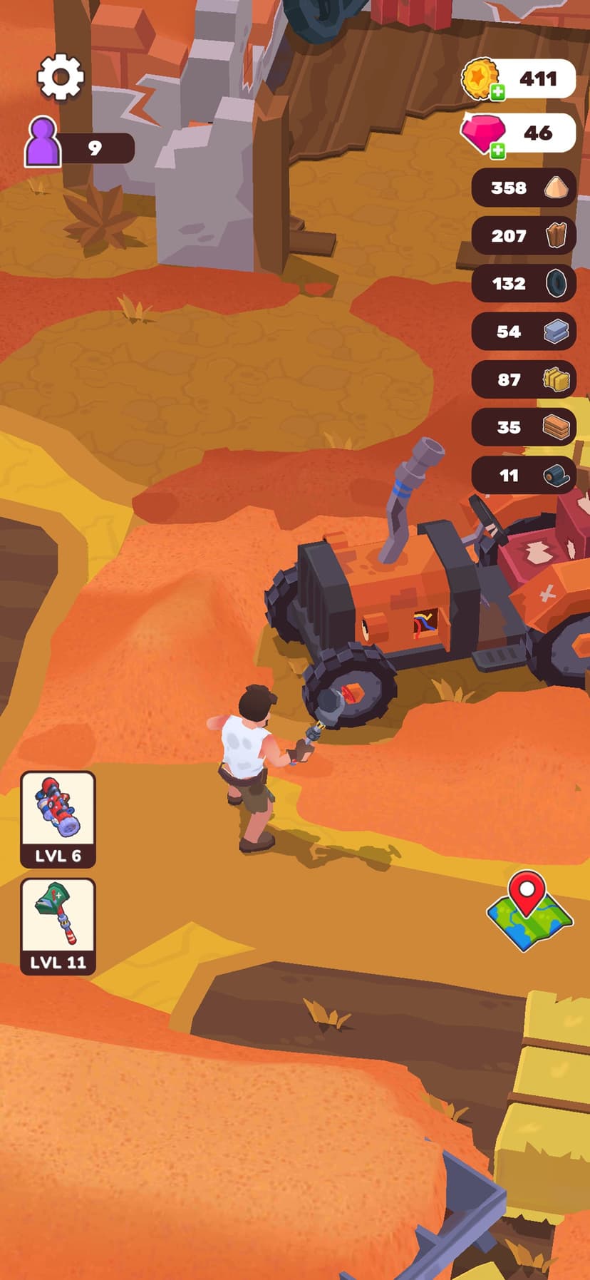 Wasteland Life: Survival Idle screenshot 8 - screenshot