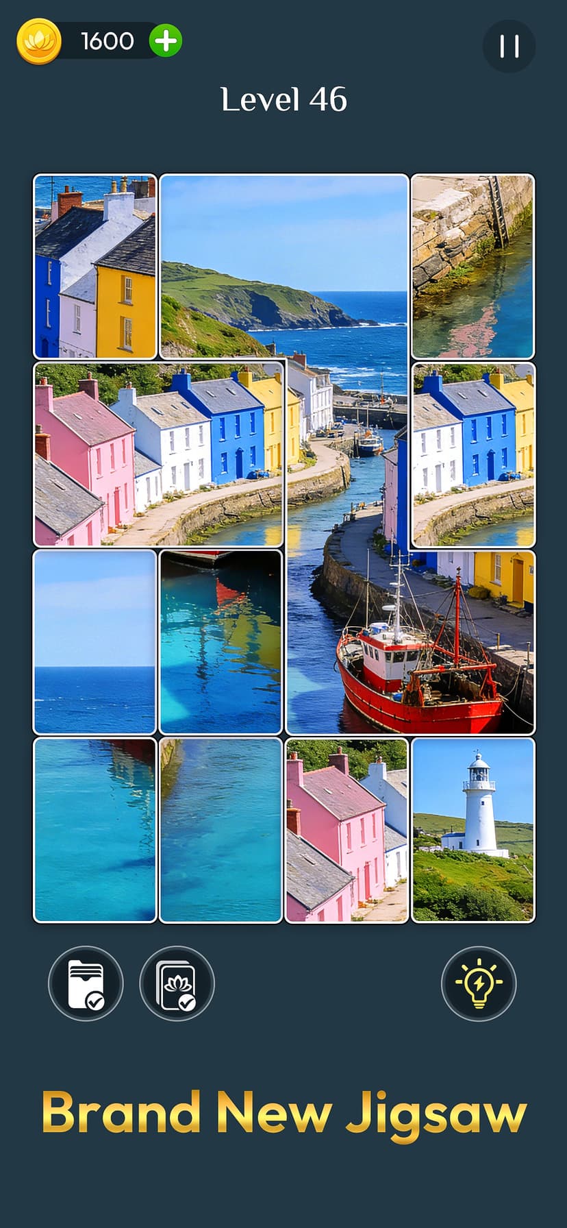 Jigmatch - Solitaire Puzzle screenshot 2 - screenshot