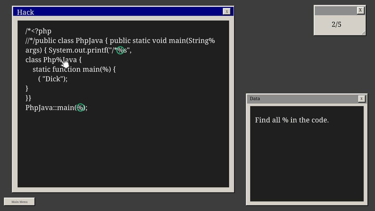 Null - screenshot