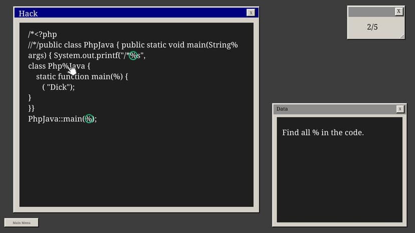 Null - screenshot