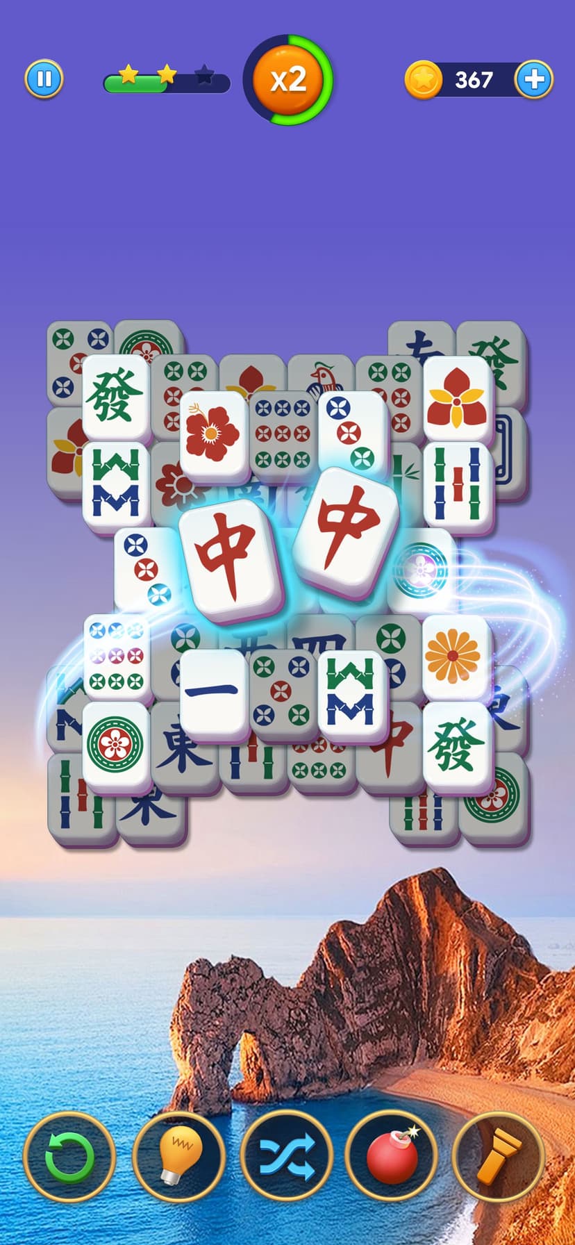Mahjong Solitaire: Tiles Match screenshot 2 - screenshot