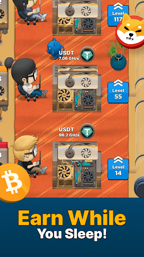 Crypto Miner 2: Bitcoin Games screenshot 2 - screenshot