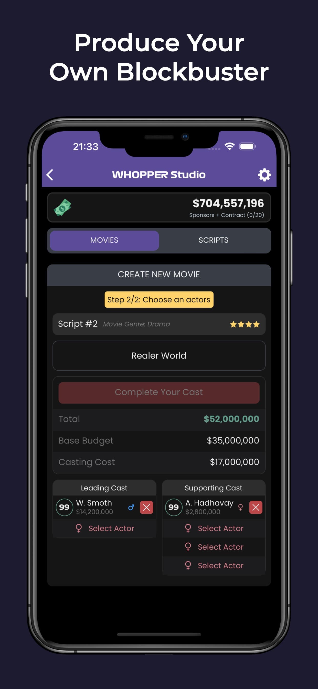 Hollywood Superstar Tycoon screenshot 5 - screenshot