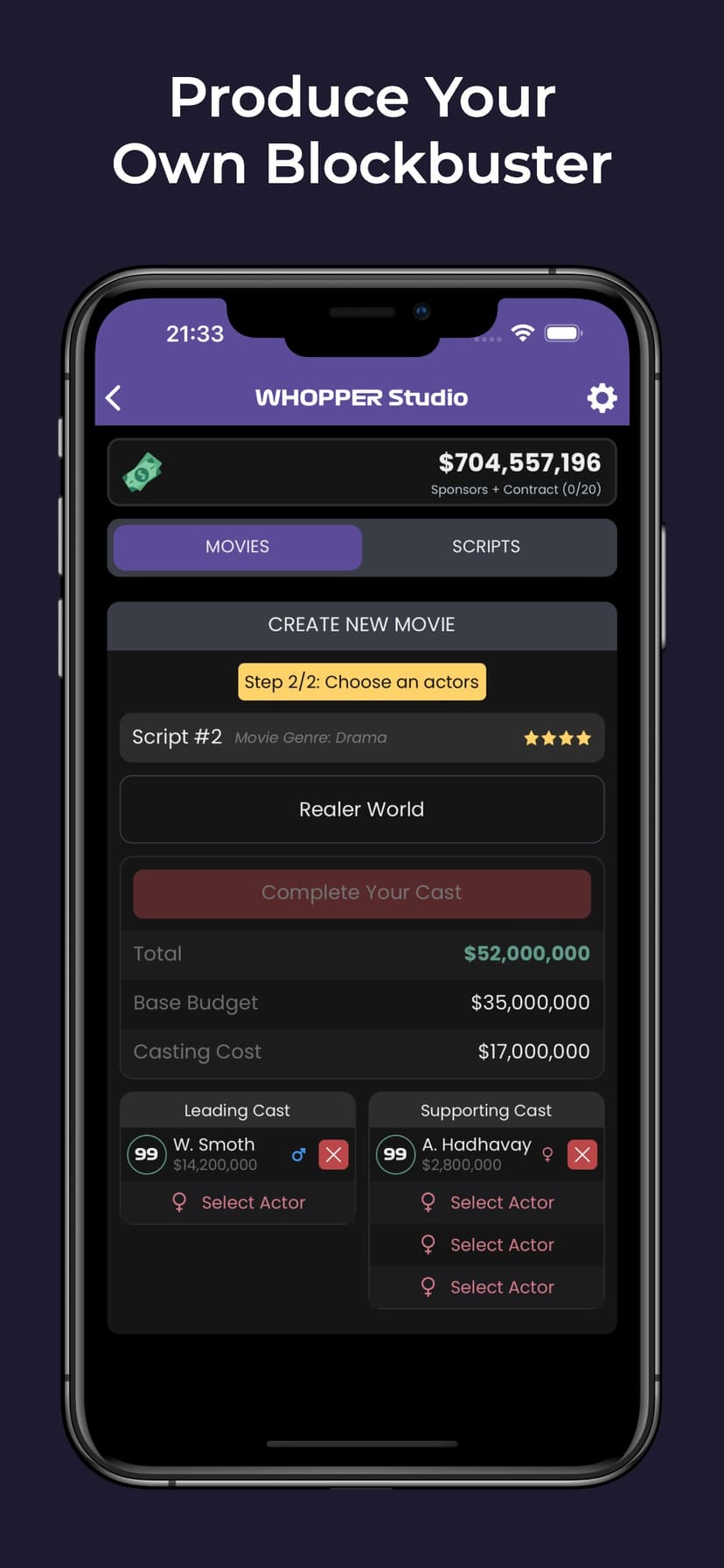 Hollywood Superstar Tycoon screenshot 5 - screenshot
