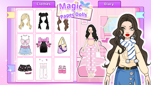 Magic Paper Dolls Dress Up DIY screenshot 8 - screenshot