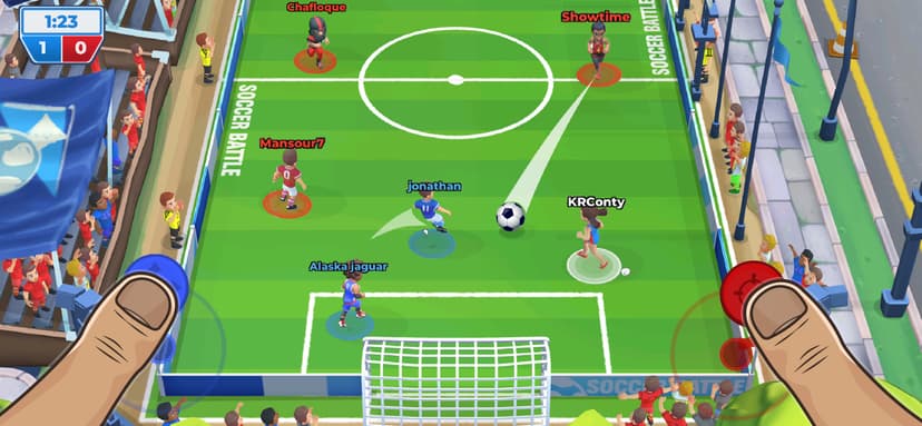 Soccer Battle: Online Football screenshot 2 - screenshot