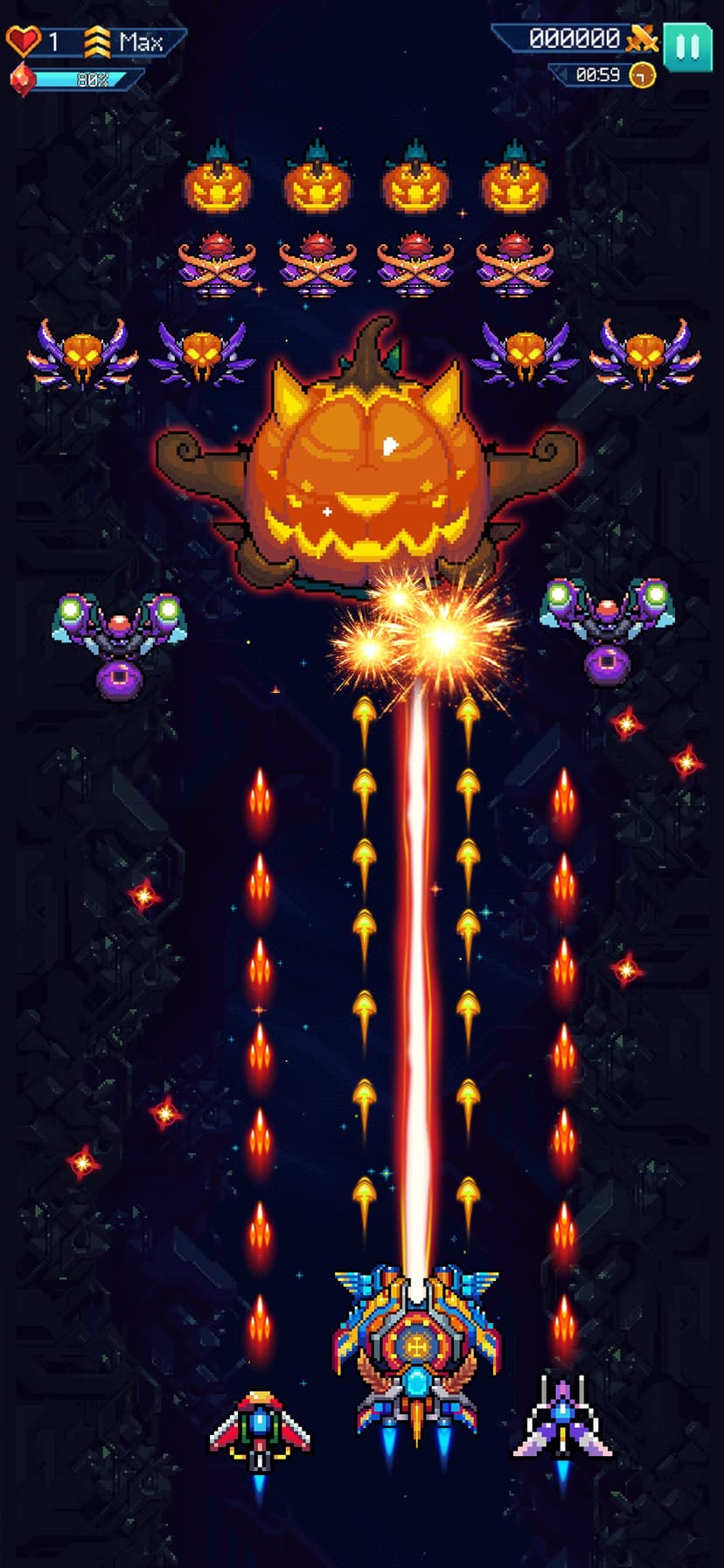 Galaxiga: Classic Arcade Game screenshot 5 - screenshot