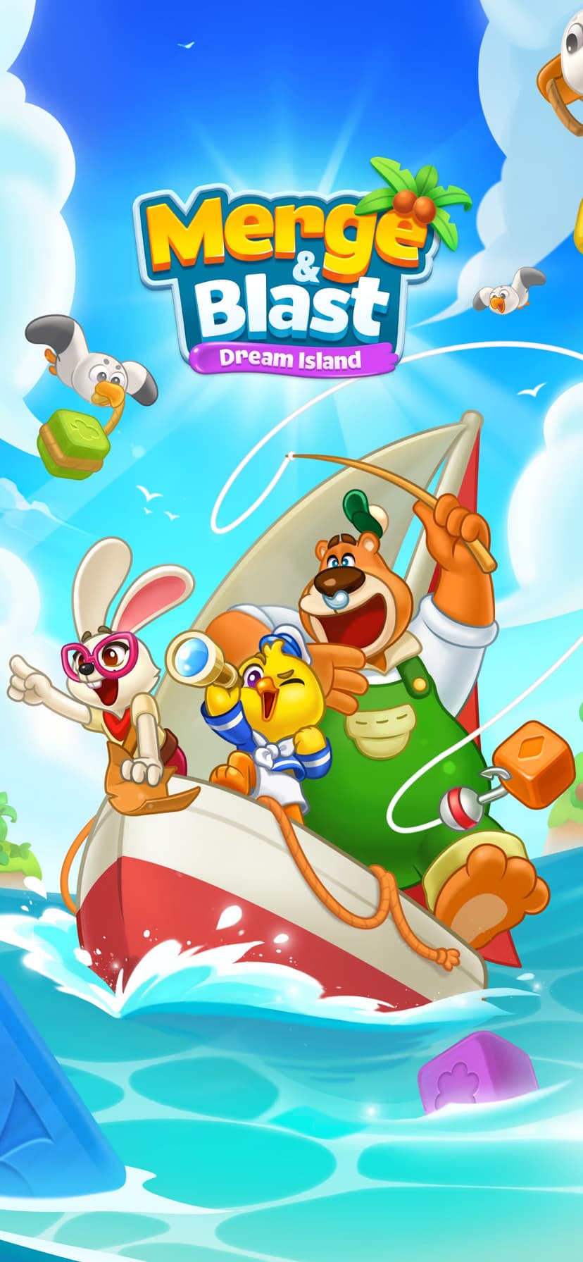 Merge & Blast: Dream Island screenshot 9 - screenshot