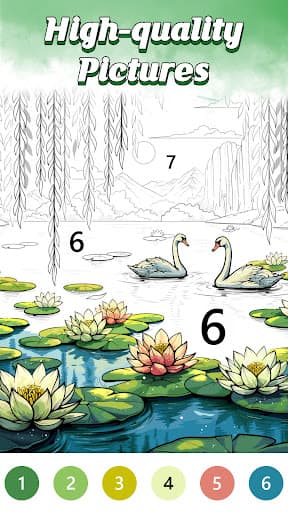 Pure Color by Number Book screenshot 3 - screenshot