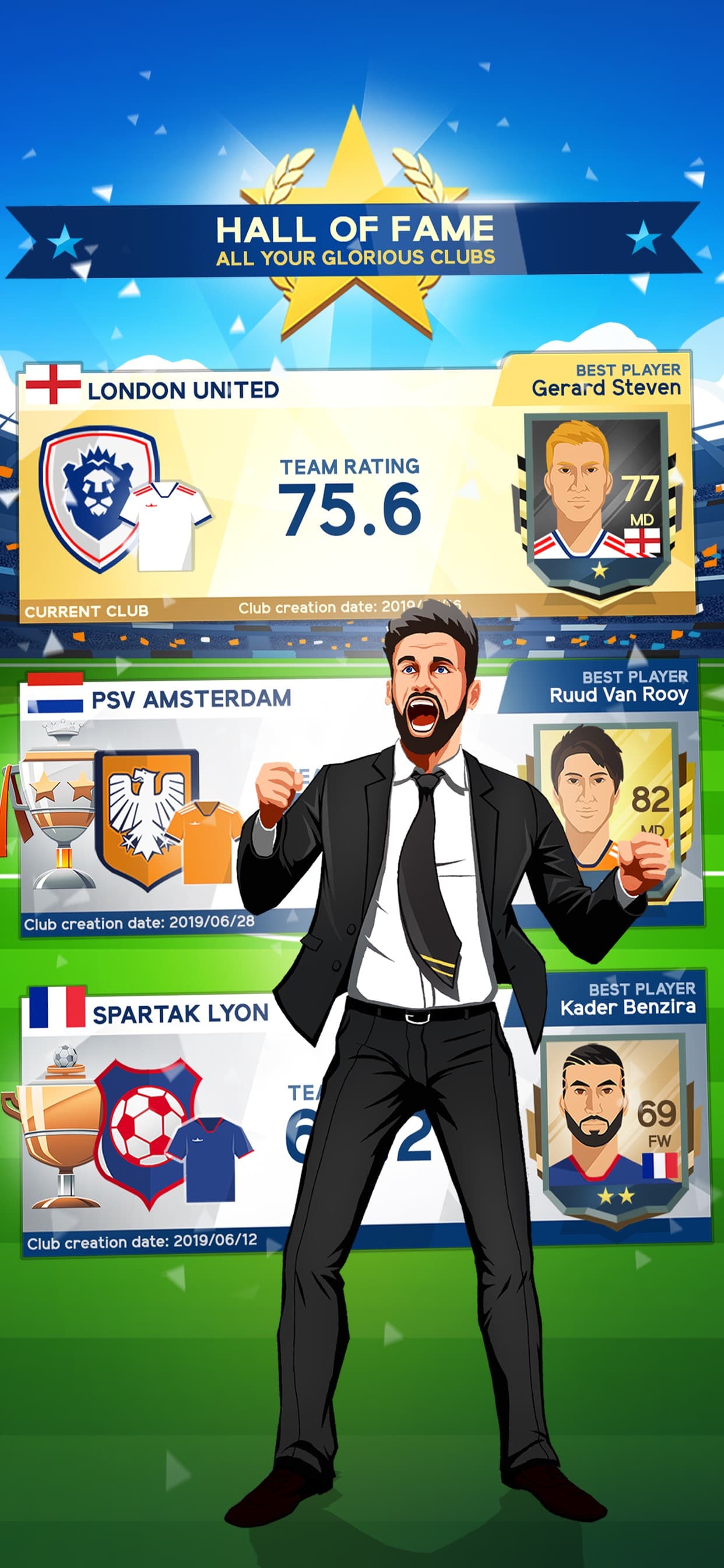 Idle Eleven - Soccer Tycoon screenshot 5 - screenshot