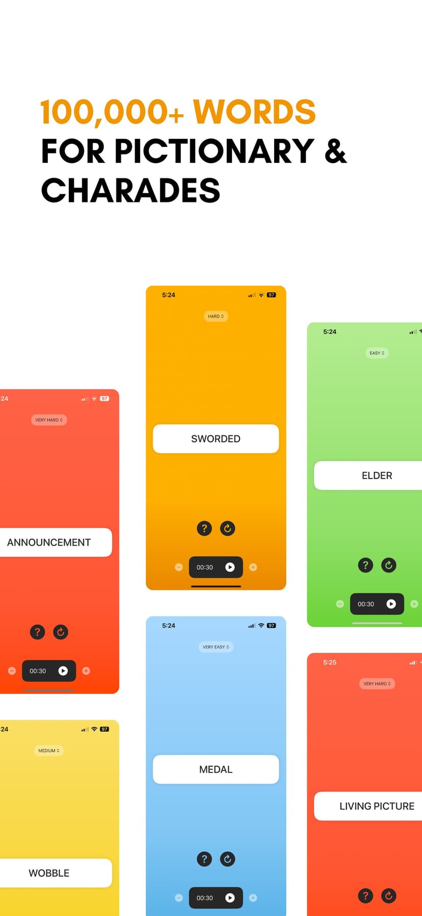 Pictionary Word Generator Game screenshot 1 - screenshot