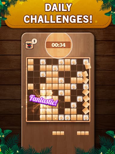 Wooden 100 Block Puzzle Game screenshot 10 - screenshot