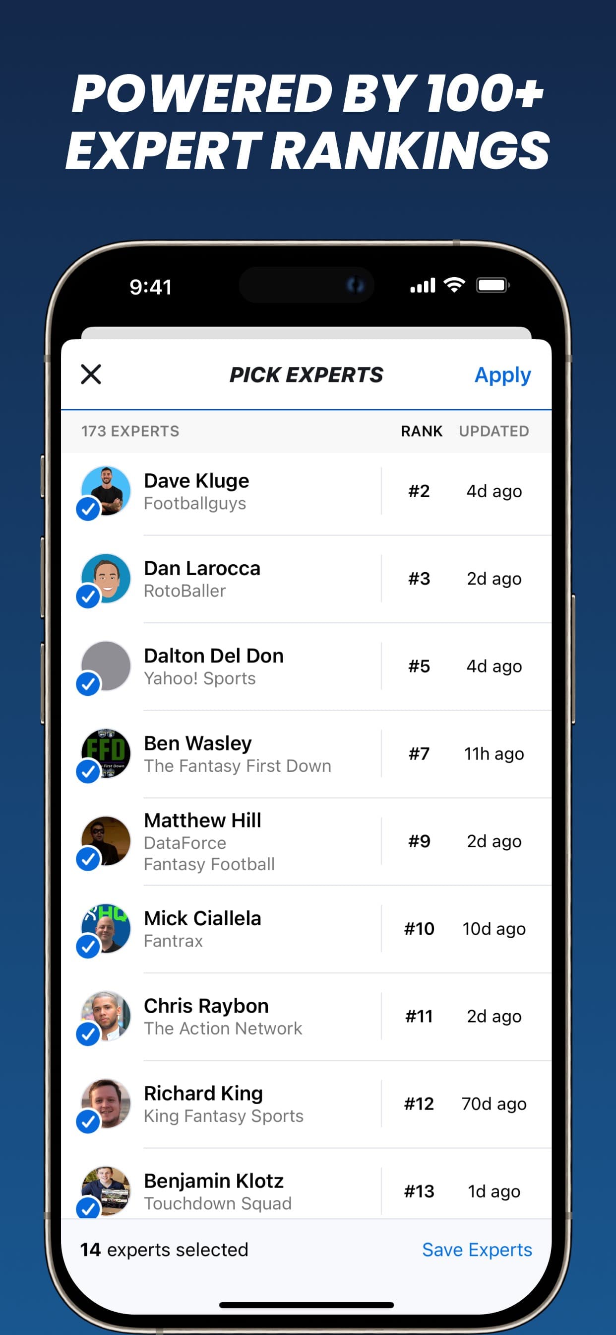 Fantasy Football Draft Wizard screenshot 5 - screenshot