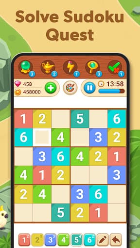 Sudoku Quest - Logic Puzzles screenshot 6 - screenshot